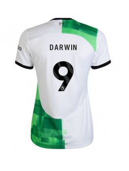 Ženski Nogometna dresi replika Liverpool Darwin Nunez #9 Gostujoči 2023-24 Kratek rokav